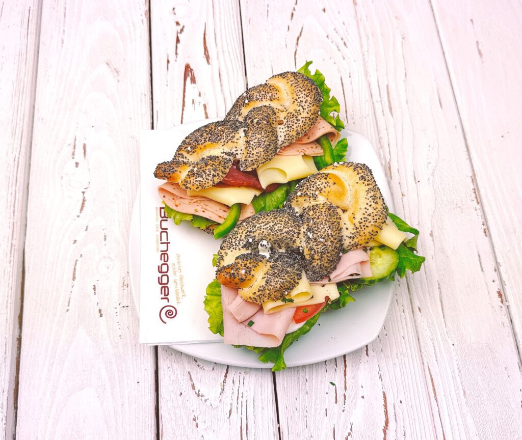 Belgte Mohnbrötchen - Buchegger